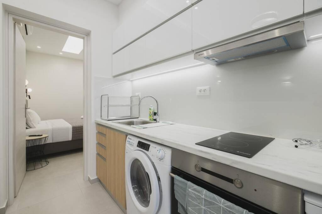 Peris 3 - Central Apt Near Old Town - Ac, Wifi Chania  ภายนอก รูปภาพ